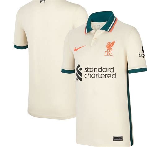 liverpool nike 2021/22 away breathe stadium replica jersey - tan|liverpool jerseys for sale.